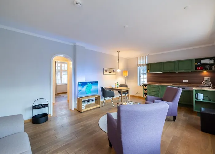 Friedericia, 3-hochparterre Links Lägenhet Wyk auf Föhr